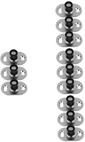 UKCOCO 12stücke Bodenführung Für Schiebetüren Gleitsystem Mit Stabiler Positionierung Für Scheunentüren Und Schiebetüren Verhindert Wackeln Und Sorgt Für Ruhigen Betrieb