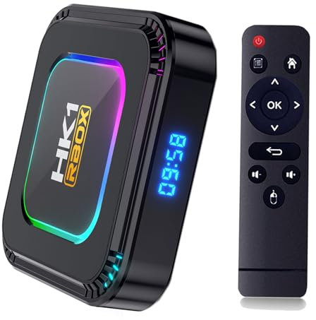 Android 13.0 HK1 Box K8 4GB RAM 64GB ROM Support Dual-WiFi 5G 2.4G WiFi BT 5.0 RK3528 Quad- Core 3D 6K Ethernet LAN 100M