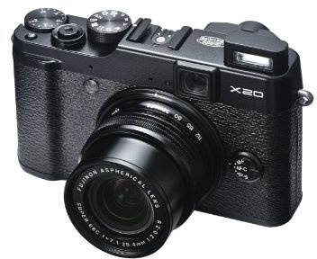 Fujifilm X20 Digital Camera 12.0 Megapixel X-Trans CMOS II With EXR Processor II, 4x Optical Zoom 2.8 inch Premium LCD Black (Renewed)