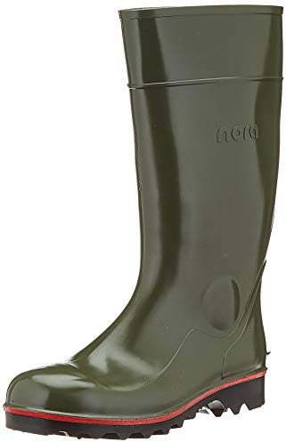 Nora Unisex Erwachsene Megajan Sicherheitsschuhe, Sicherheitsstiefel für die Landwirtschaft, Stoßdämpfendem und Isolierenden, Timestopper Material, Grün, 41 EU