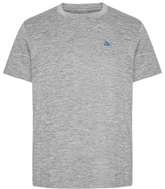 DANISH ENDURANCE Sport T-Shirt Herren, Atmungsaktiv, 1er & 2er Pack | Laufshirt aus recyceltem Polyester, Leicht, Atmungsaktiv & Schnelltrocknend mit Stretch für Laufen und Fitnessstudio