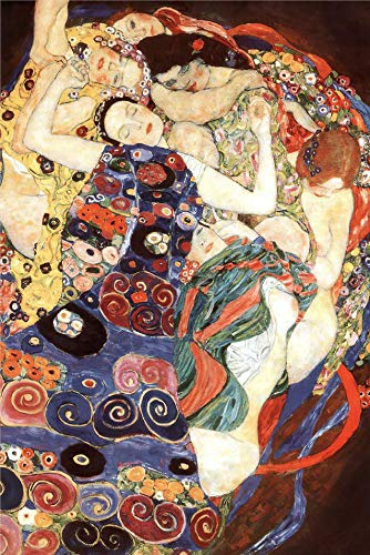 Deerbird Puzzle de 1000 pièces – Les Vierges – Série de peinture célèbre Gustav Klimt – Puzzles de qualité 1000 pièces pour adultes et adolescents