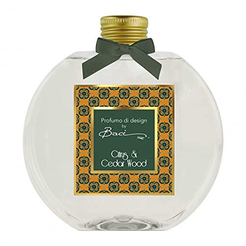 BACI-MILANO Profumo per DIFFUSORE 250ML - Citrus & Cedar Wood