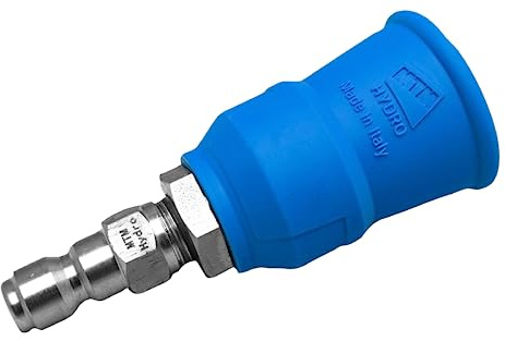 MTM Hydro Acqualine Pressure Washer Nozzle Guard Holder Tips Protector with 1/4” Quick Coupler Plug, 40 Degrees 2.0 Commercial Grade