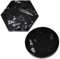 AMOYSTONE 2 Pcs Natural Orthoceras Fossil Plates 4 Black Rock Plates Polished Gemstone Slice