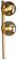 Wandleuchte Pluto, moderne Wandlampe aus Glas in Messing für Wohnzimmer & Esszimmer (2 flammig, 2xE14 max.25 Watt),Wandstrahler,Glasleuchte,Wohnzimmerlampe