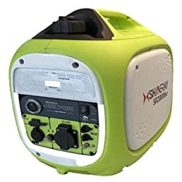 Generador inverter silencioso a gasolina SR2000ISE con arranque eléctrico y de arranque, 2,0 kW – 3,5 l