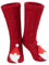 CityComfort Calze a Pantofola da Donna, Calzini Antiscivolo Donna in Caldo Pile, Calzettoni Invernali da Casa, Calze Natalizie Animali Divertenti Taglia Unica (Santa)