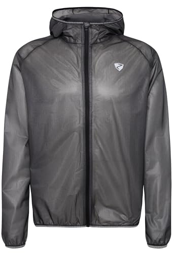 Ziener Herren Natius Regenjacke - Fahrrad|Mountainbike|Outdoor - wasserdicht,atmungsaktiv,super leicht