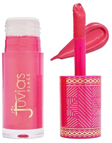 Juvia's Place Blushed Liquid Blush Lighter Pink Lady Glow - Liquid Blush for Cheeks with Luminous Glow, Long-Wearing, Buildable & Highly-Pigmented Makeup, Easy to Blend