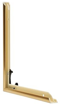 Your Decoration - Cadre photo 40x40 cm - Or- Cadre Photo en Plastique Avec Verre acrylique - Anti-Reflet - Cadre 40x40 - Evry