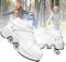 Schuhe mit Rollen fuir Madchen,Rollschuhe Kinder und Sneakers 2 in1, Deformed Roller Skates Jungen als Weihnachts- und Geburtstagsgeschenke (B, EU-35)