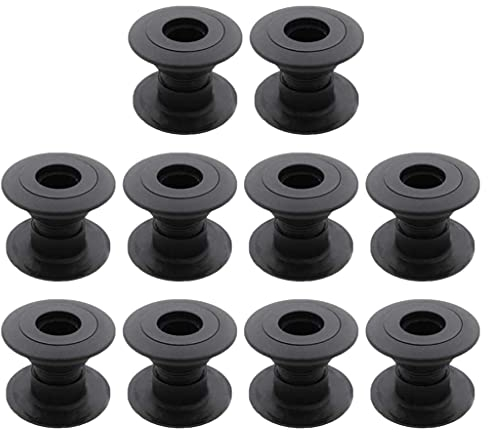 BAHJKASD 10 Stück 16 mm Ersatz für Kickerbuchsen, 24–34 mm Dicke, Fußball-Lager für Tischbrett, lustige Spiele, Kicker-Kugellager