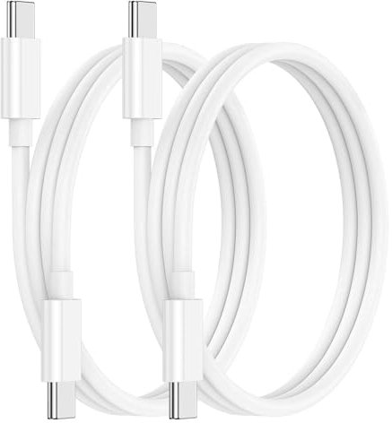 Magnet - Lot de 2 Câbles USB-C 1m | Charge Rapide 20W | Compatible QC PD | TPE Résistant | Transfert Données Haute Vitesse | Smartphone, Tablette, Ordinateur