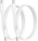 Magnet - Lot de 2 Câbles USB-C 1m | Charge Rapide 20W | Compatible QC PD | TPE Résistant | Transfert Données Haute Vitesse | Smartphone, Tablette, Ordinateur