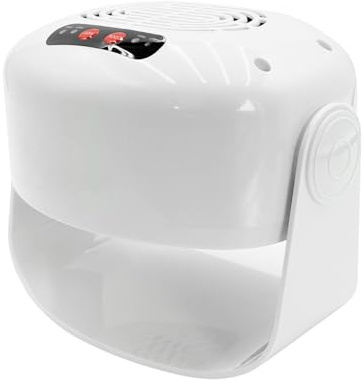 QUTUNI - Nail dryer for regular polish, fan nail dryer with hot and cold air