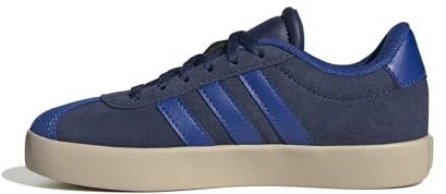 adidas Unisex Kinder VL Court 3.0 Shoes Kids, Dark Blue/Team royal Blue/Wonder beige, 37 1/3 EU
