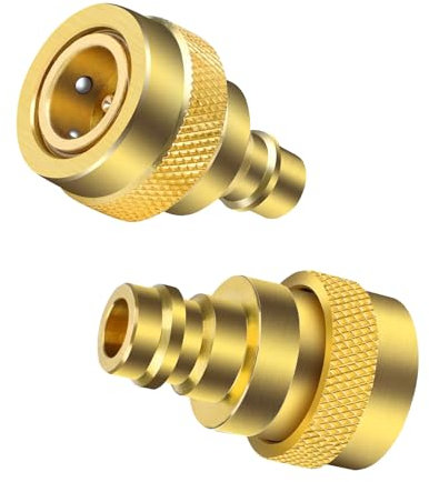 Easy Operation Low Car Side Quick Coupler Auto Air-conditioning Hose Adapter Fitting Connector Tool, R134A to R1234YF
