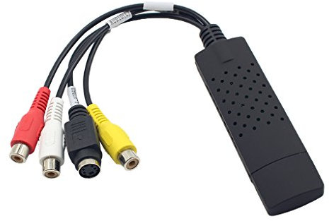 Suammiitstrieadea USB 2.0 VIDEO/AUDIO Converter Audio Video Adapter Easycap Capture Card