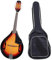 Instrumento Mandolina Con Kit De Inicio Instrumento Musical De Mandolina Profesional Para Principiantes Con Bolsa Para Mandolina Acústica De 8 Cuerdas Para Práctica En Escenario De Concierto