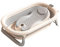 homewell Faltbare Babybadewanne, XXL, freistehende Babybadewanne mit integriertem Thermometer, tragbare Reisebadewanne, ideal als Geschenk zur Geburt Mädchen oder Jungen