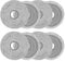 Original Chiffon de nettoyage compatible avec Dreame X50/X40/L20 Ultra Complete, L50/L40/X30/L10/L10s Pro Ultra, L10 Prime/L10s Plus, 8 pièces,Pièces détachées pour aspirateur robot