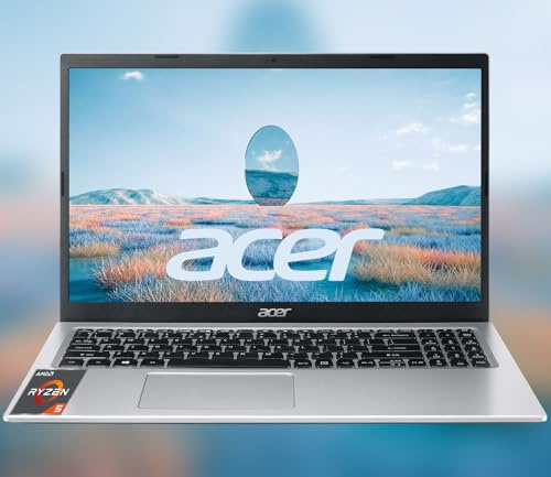 acer Laptop Aspire 3, pantalla FHD de 15.6 pulgadas 1920 x 1080, 16 GB de RAM 1 TB SSD, procesador AMD Ryzen serie 5, WiFi 6, cámara HD, Windows 11 Pro, teclado retroiluminado, hasta 8 horas de
