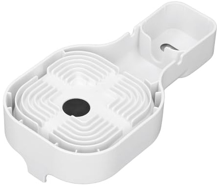 SUPYINI Router Wall Mount Holder for eero Mesh No Drill Punch Cable Management with Cable Groove Fit for Power Outlet