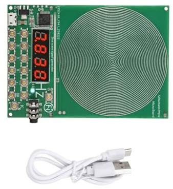 Kfwfuaee Schumanns Generatore d'onda 0 01 Hz 100000 Hz Uscita d'onda sinusoidale con frequenza regolabile Alta Stabilità Circuito di elaborazione del segnale digitale ad alta integrazione Modulo di