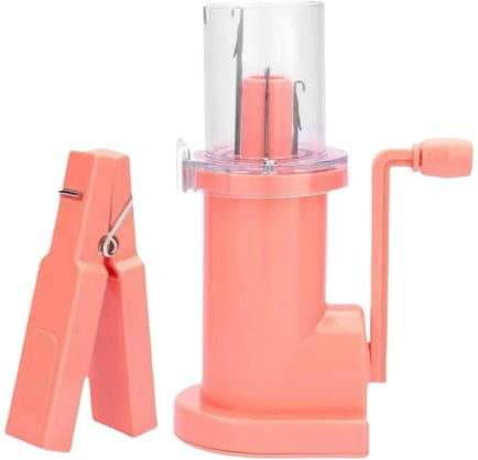 Handbetriebene Seilflechtmaschine, Mini Handkurbel Wickelmaschine, DIY Handspulen Strickmaschine, Heimwerker IcordWeaver, für Weben Spulenstricken Automatisches Werkzeug Basteln Armbändern