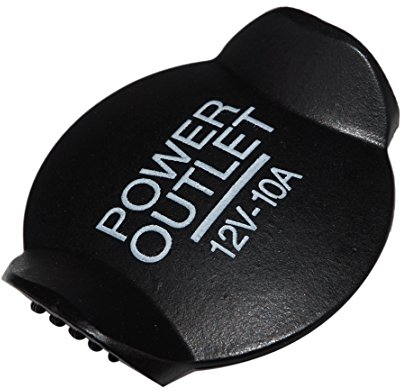 beler Black 12V 21mm Cigarette Lighter Socket Outlet Cover Cap 1073223
