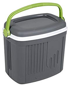 EDA GLACIERE 32 L Iceberg PREVUE Pour BOUTEILLES 2 L DEBOUT DIM. 47 X 32,5 X 41,5 cm GRIS GALET - VERT Matcha - INT. Blanc 19710 G.GL/BL CX2