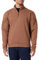 Mil-Tec Tactical Sweatshirt (Unisex) • Pullover mit Zipper • Sweater mit Kragen • Atmungsaktives Sweatshirt Damen & Herren • Warmer Pulli für Arbeit, Freizeit, Outdoor • Dark Coyote, M