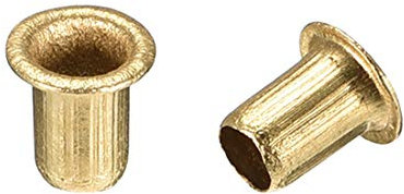 Sourcing Map Hohlnieten, Durchgangsloch, Kupfer, Hohlnieten, Tüllen, doppelseitige Leiterplatte, 200 Stück