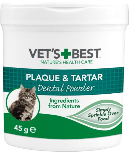 Vet's Best Poudre dentaire pour chats, 45g