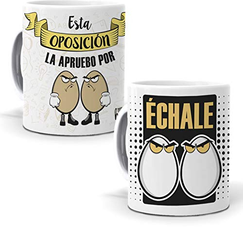 mundohuevo 2 Tazas. Esta oposición la apruebo por Huevos y Échale Huevos