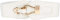 BlackButterfly Vintage Élastique Corde Crochet Ceinture (Blanc, XXL)