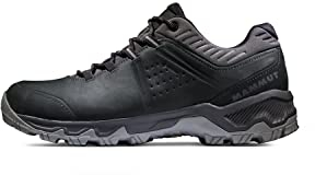Mammut Mercury IV Low GTX Men | Wanderschuhe für Herren, Wasserdichte Trekkingschuhe, Outdoor Schuhe, Gore-Tex Bergschuhe für Hiking, Mit Vibram Sohle | Black-Titanium, 11
