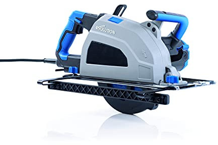 Evolution Power Tools S210CCS Steel Circular Saw (Aka Metal Saw, Cut Off Saw) - 110V Site Use - Instantly Workable Finish - No Heat, No Burr & No Sparks - Incl Mild Steel Blade, 210mm