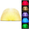 Mobxpar Hölzerne Faltende Buchlampe, LED Stimmungsbeleuchtung, Buch Lampe, Nachttischlampe, Tischleuchte, Dekorative Lichter/Nachtlicht, USB Aufladbare, 360°Faltbar, Weißer Ahorn (10 * 8 * 2.5 cm)