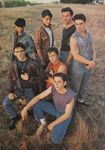 Poster Poster Outsiders Gang Thriller Cinema Film 80's Mafia Casting