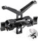 NEEWER Telephoto Long Lens Support Bracket, Y-Shaped Lens Bracket with 35mm Vertical Adjustment, Compatible with DSLR Camera Shoulder Rig with 15mm Rods - LSB35