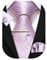 Barry.Wang Herren Krawatte Einfarbig Paisley Uni Schlips Satin Mit Einstecktuch Hochzeit Krawattenset