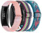 3er-Pack elastische Nylon-Armbänder kompatibel mit Fitbit Inspire 2/Inspire HR/Inspire/Ace 2, weiche, verstellbare Solo-Loop-Ersatzbänder für Fitbit Inspire Fitness-Tracker
