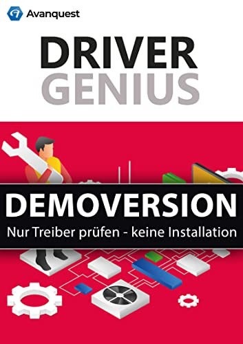 Driver Genius - AKTUELLSTE VERSION - Treiber nicht suchen - sondern einfach finden! | Kompatibel mit Windows 11/10/8.1/8/7/Vista Gerät | PC Download