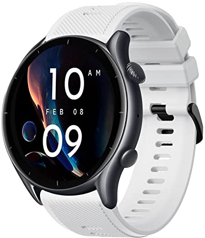 Armband für Amazfit GTR Silikon, 22mm Ersatzarmband Sport Armband für Amazfit Pace, Amazfit Stratos, Stratos 2, Stratos 2S, Stratos 3, Amazfit GTR 2, GTR 2e, GTR 3, GTR 3 Pro, Huawei Watch GT 2 3 Pro