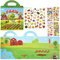 ASTARON 3D Puffy Sticker Buch für Kinder, 88 Stück wasserfeste Bauernhof-Ernte-Aufkleber, Puffy Sticker Spiel Reise Aufkleber und pädagogische sensorische Lernspielzeug (2-6 Alter)
