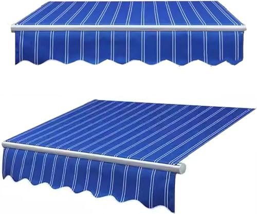 NAKEAH Tendalino sostitutivo in Tessuto for Tende da Sole, Tende da Sole for Esterni Tende da Sole for balconi, Senza Bracci e telai retrattili (Color : 4m, Size : 3m)