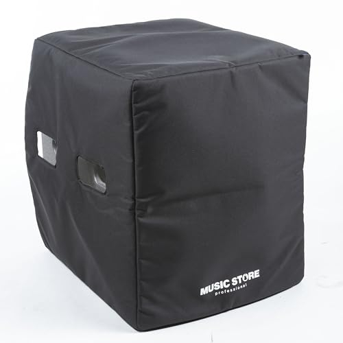 Schutzhülle für 18 Subwoofer - Wasserabweisend, Passgenau, mit Tragegriffen, Zugang für Anschlüsse, Ideal für Fame Challenger Serie
