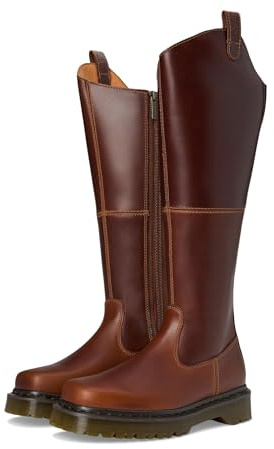 Dr. Martens Amaayah Hi Leather Bex Riding Boots Stivali ad altezza ginocchioDonna